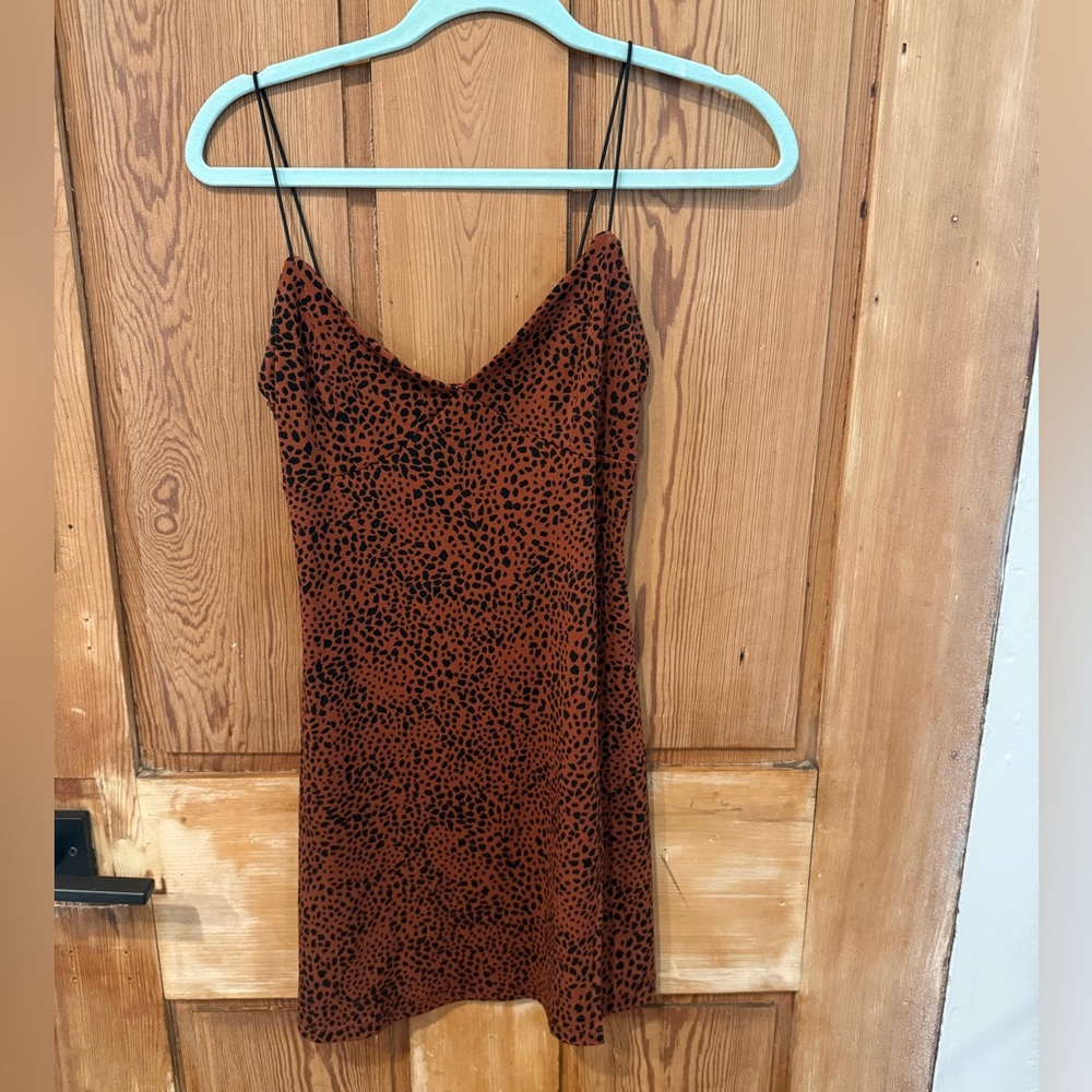 Leopard Slip Dress
